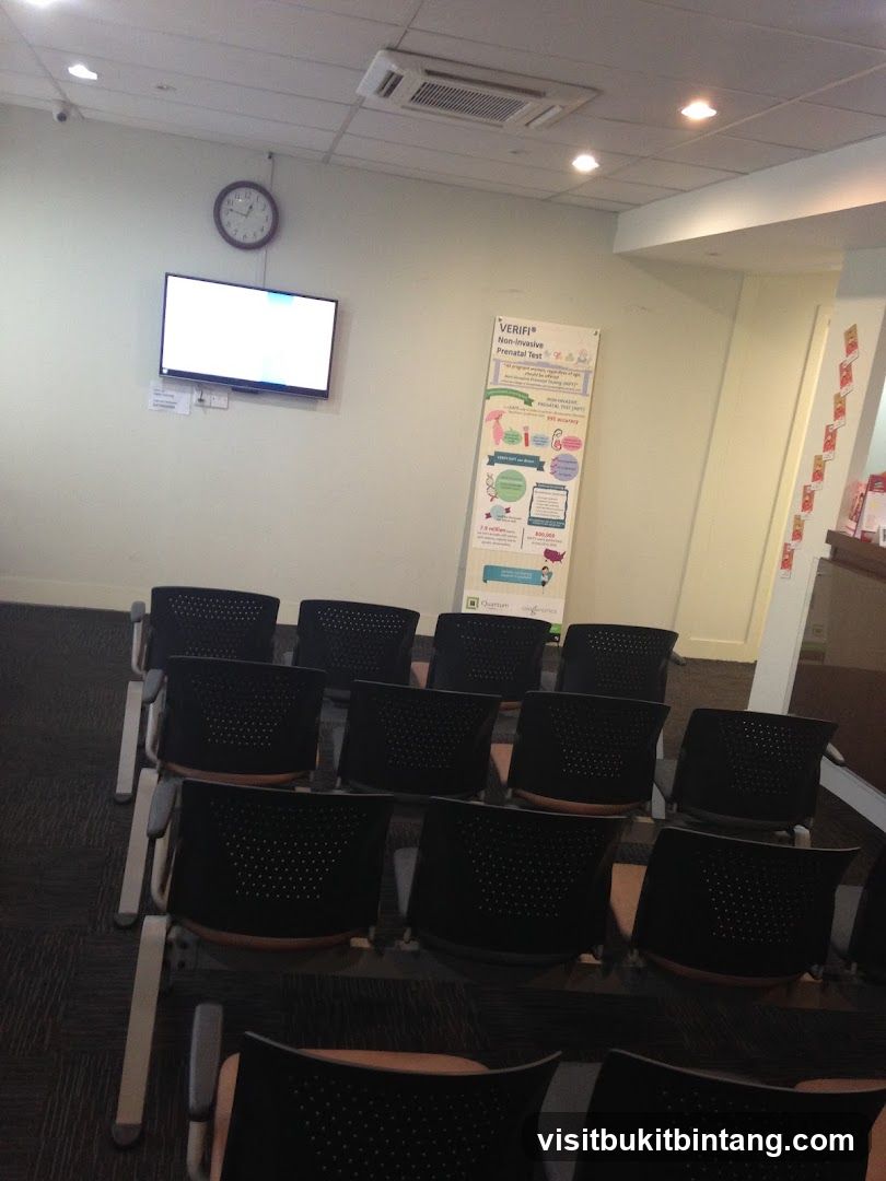 Waiting Area with Promotional Banner