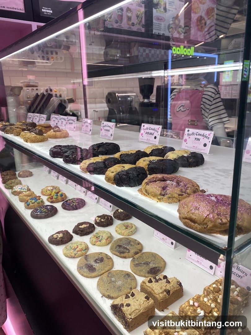 Display of Cookies and Baked Goods