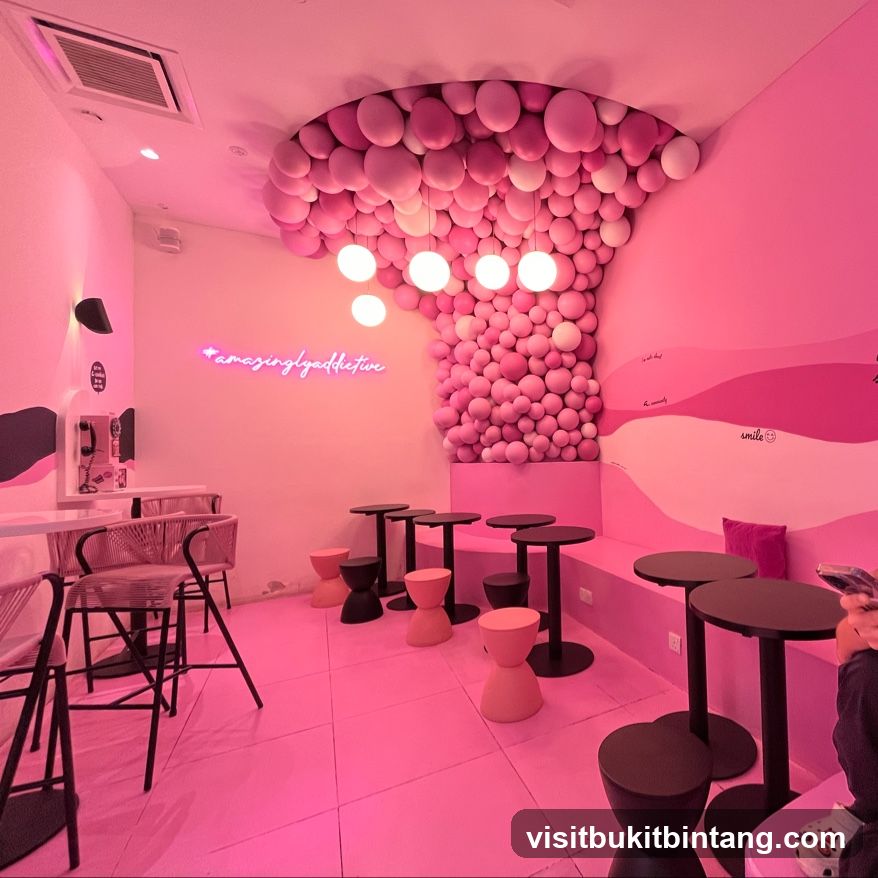 Pink Cafe Interior