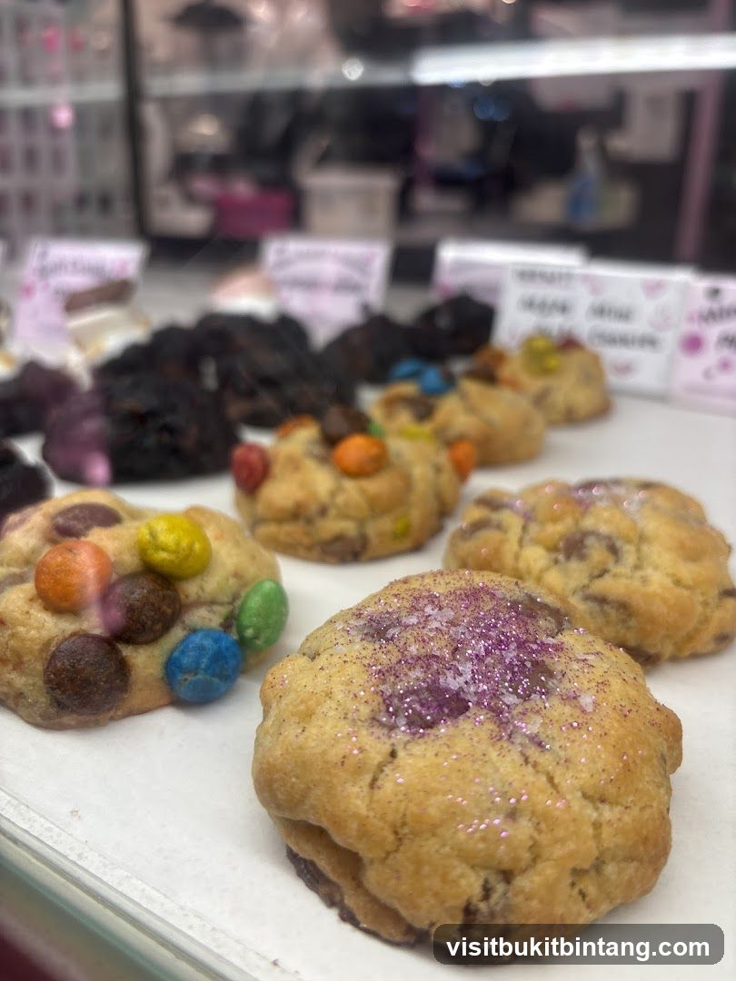 Cookies on display