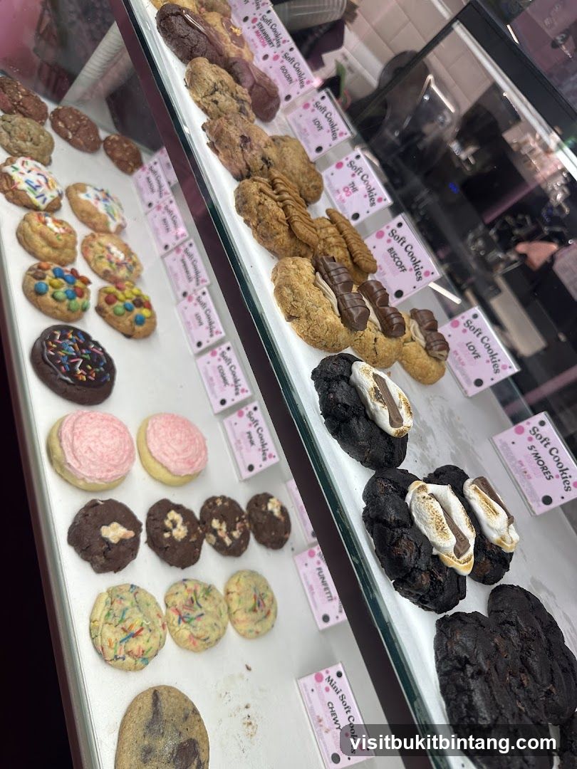 Display Case of Cookies