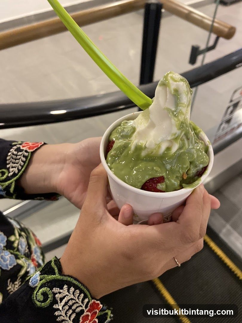 Soft Serve Ice Cream with Toppings
