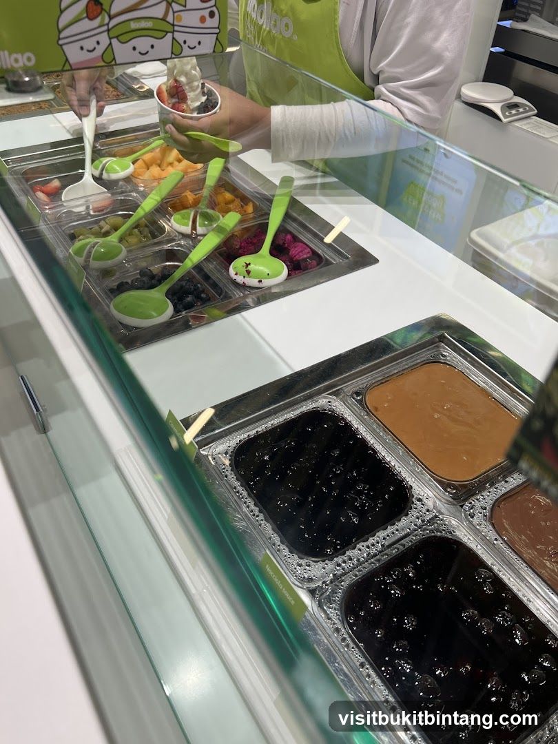 Yogurt Toppings Bar