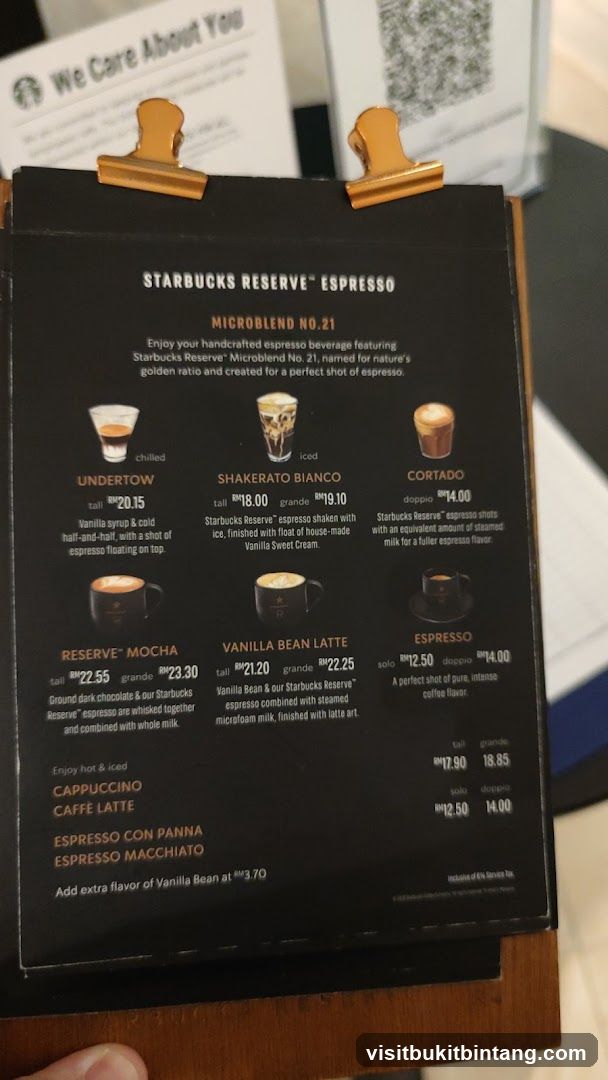 STARBUCKS RESERVE ESPRESSO MICROBLEND NO.21