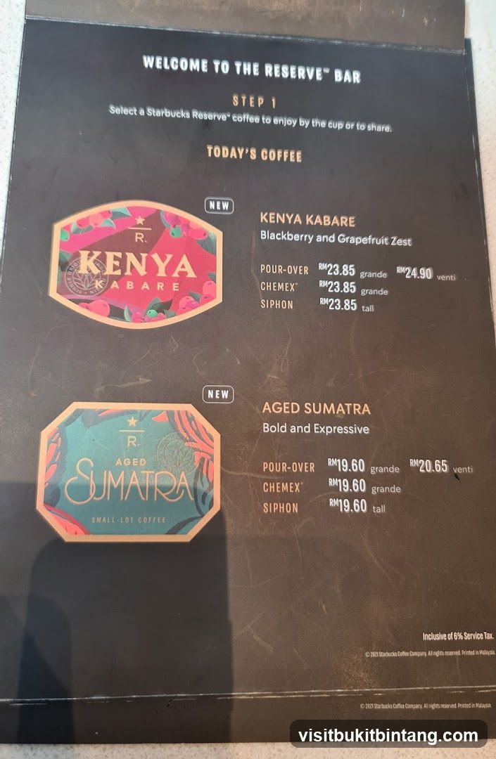 Today's Coffee