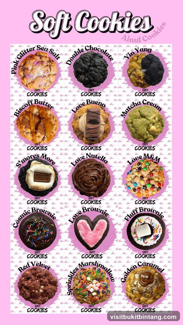 Soft Cookies Menu