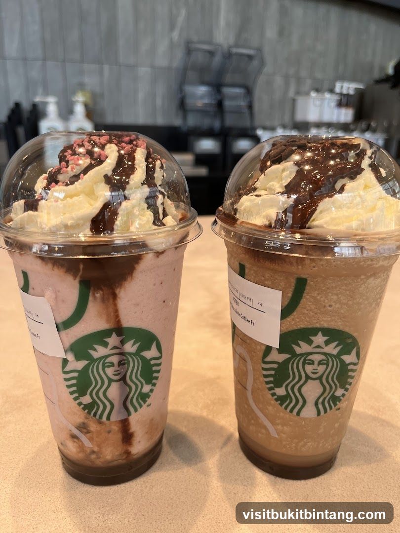 Two Frappuccinos