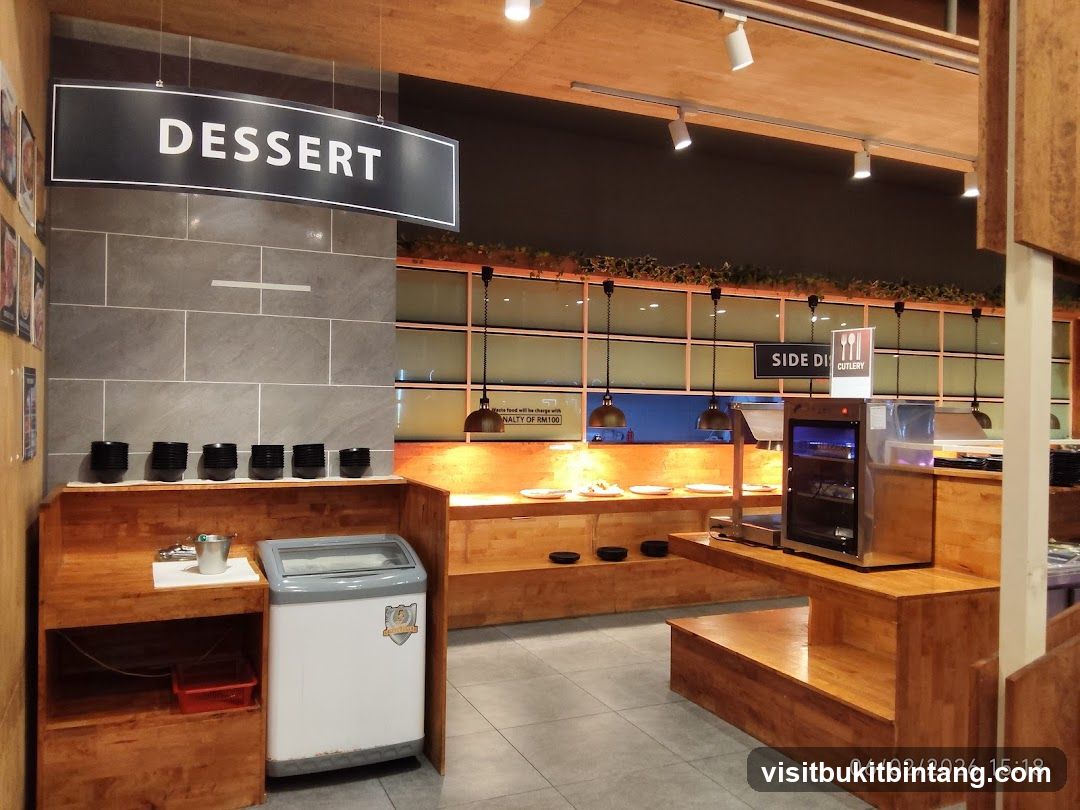 Dessert and Side Dish Area