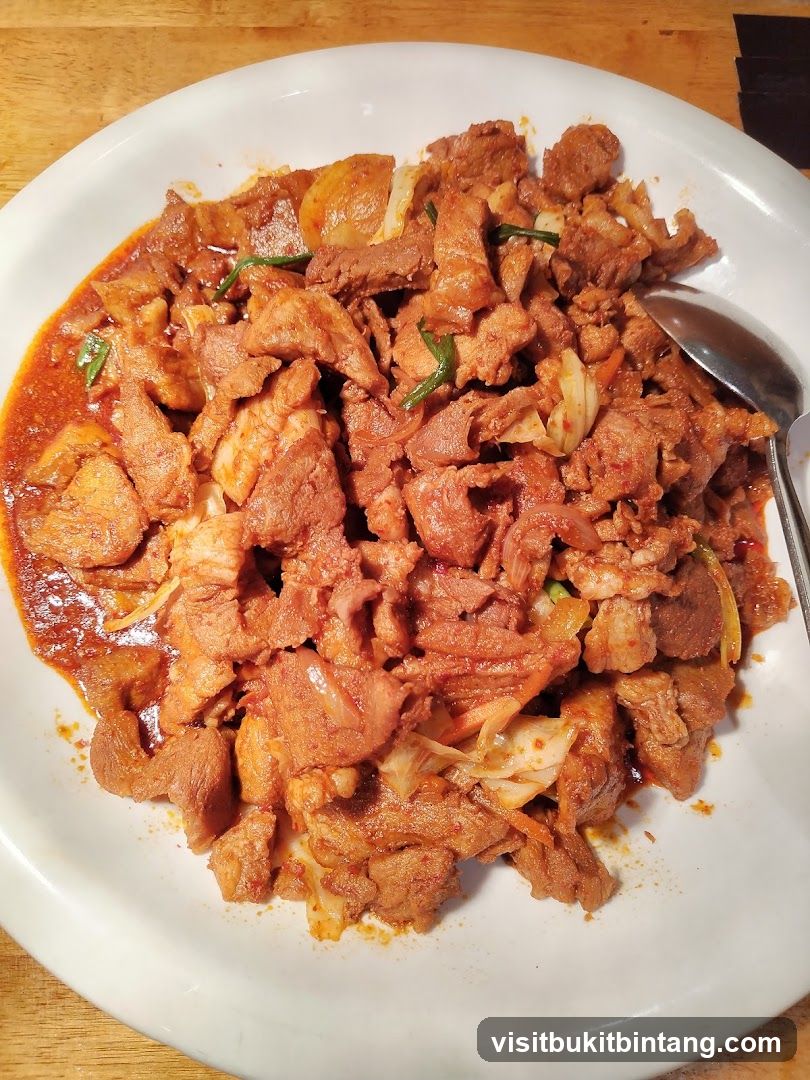 Spicy Pork Stir-fry