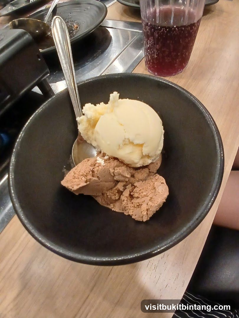 Ice Cream Dessert
