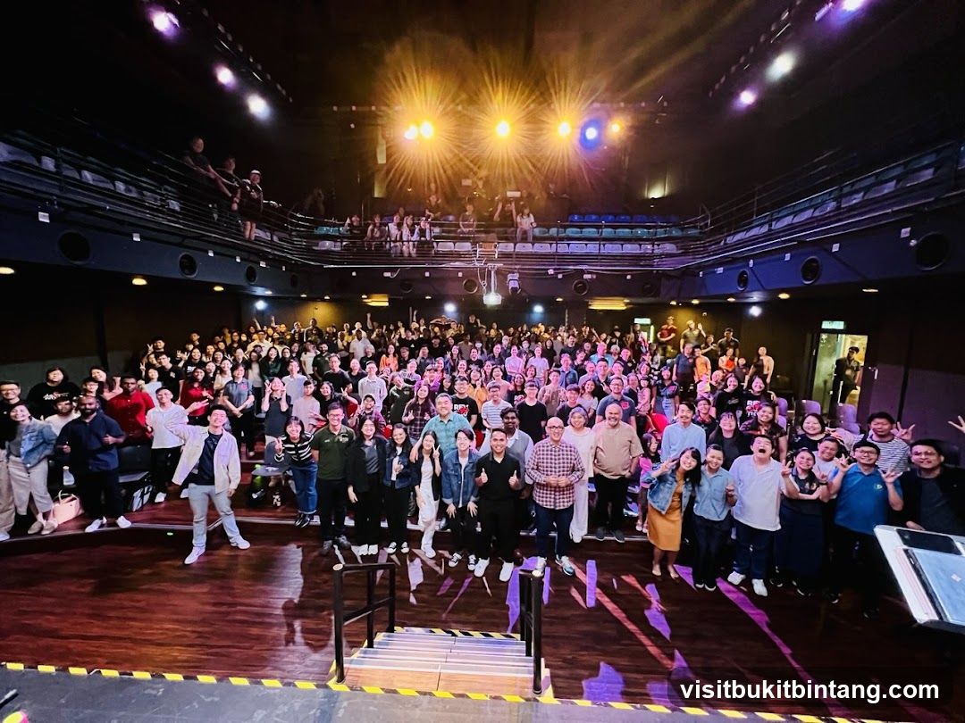 Audience in a theater