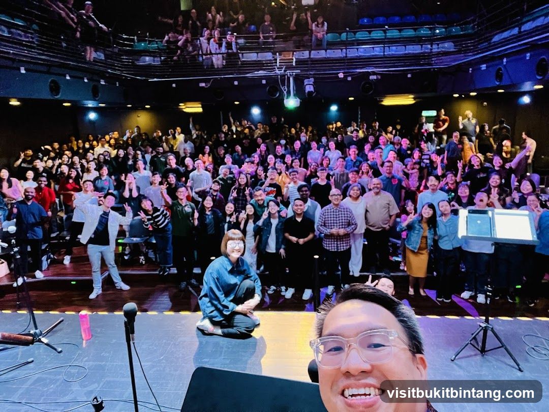 Audience in a theater