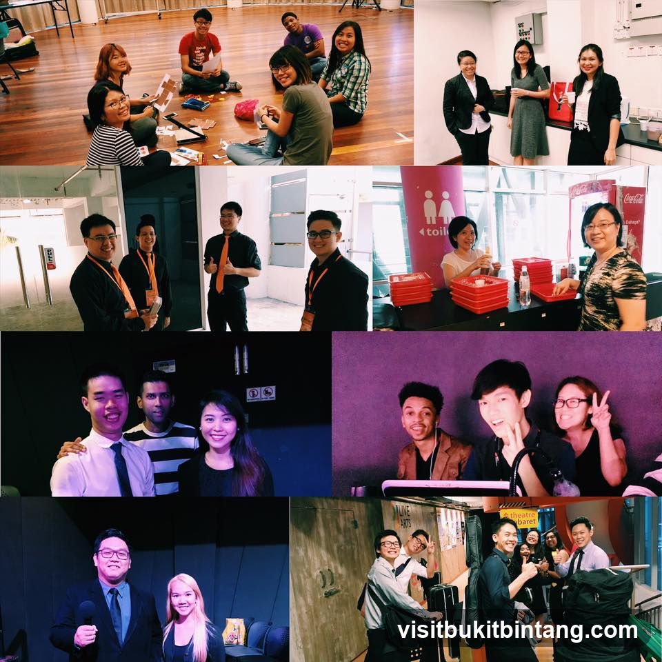 Collage of people in various settings