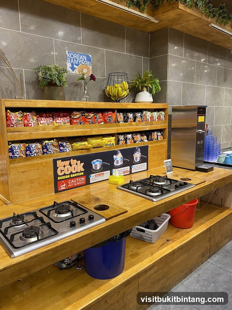 Ramyon Cooking Station