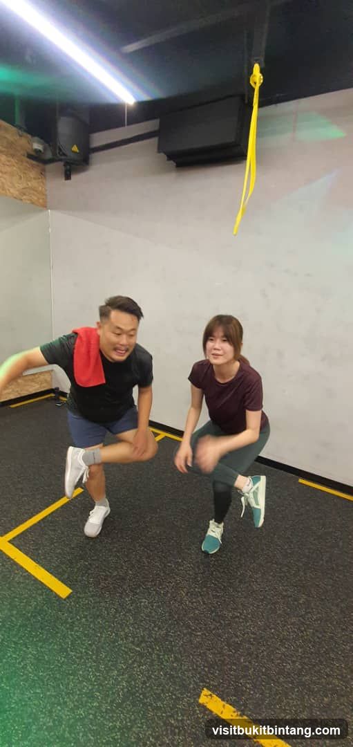 Gym workout