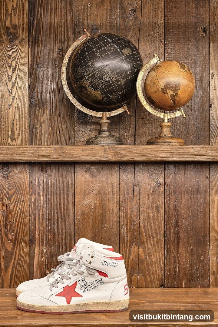 Sneakers and Globes