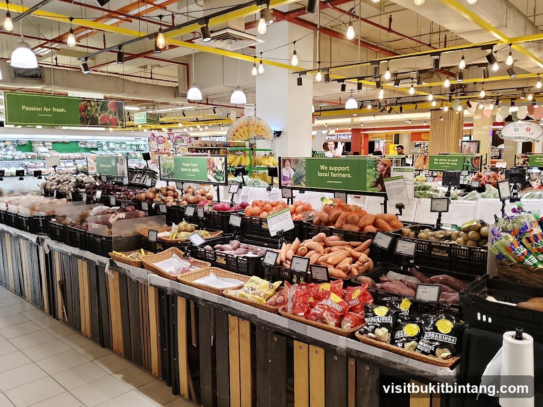 Supermarket Produce Section