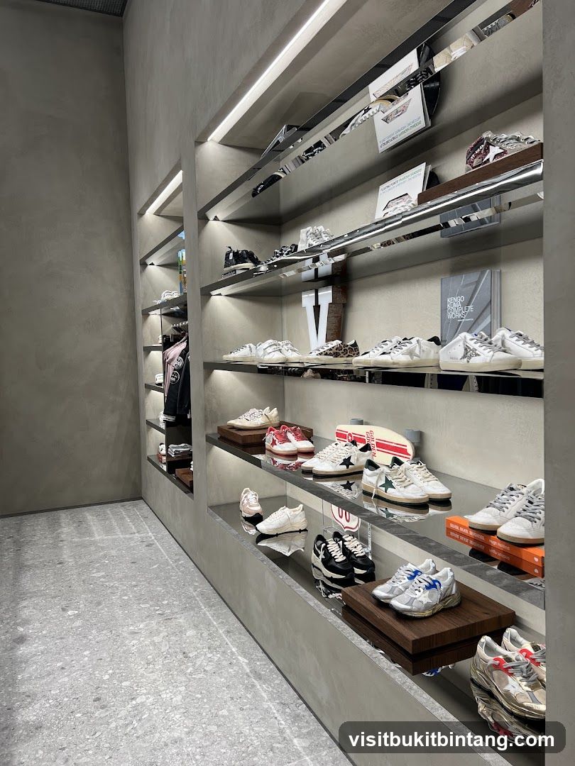 Sneaker Store Display