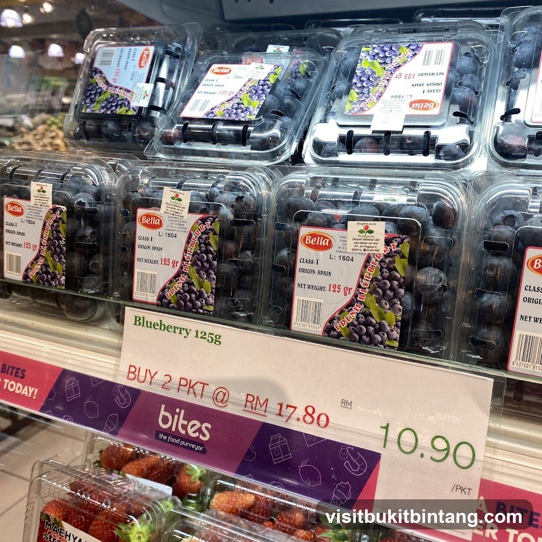 Fresh Blueberries and Strawberries
