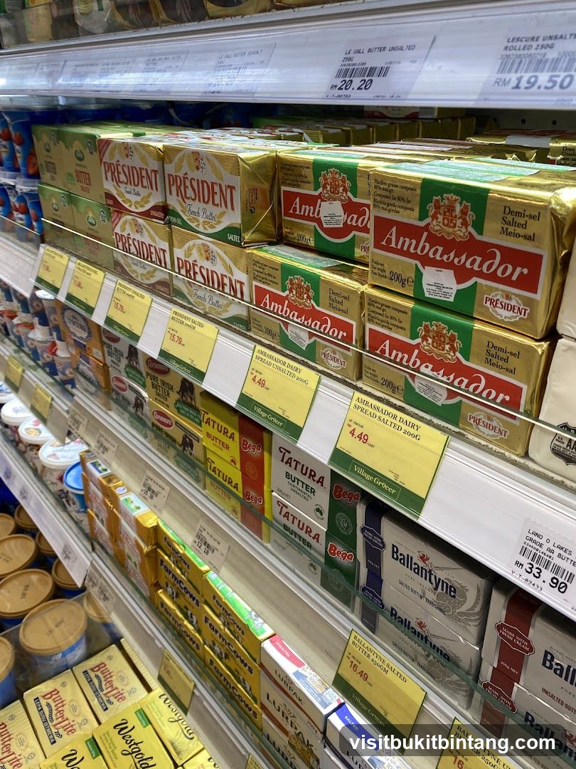 Butter Products on Shelves