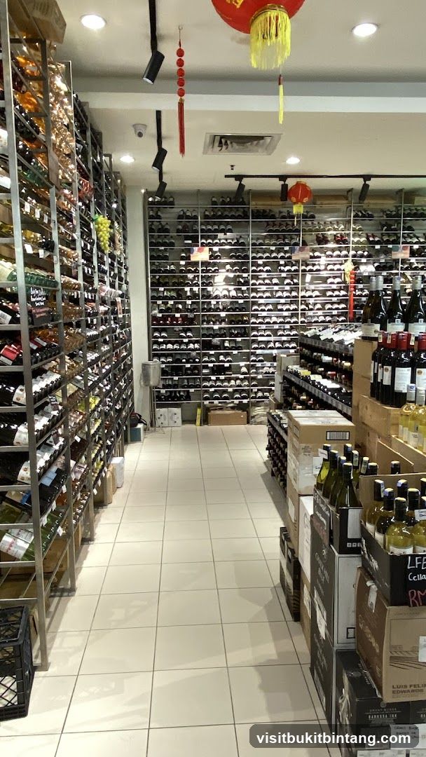 Wine Store Aisles
