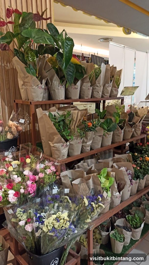 Flower shop display