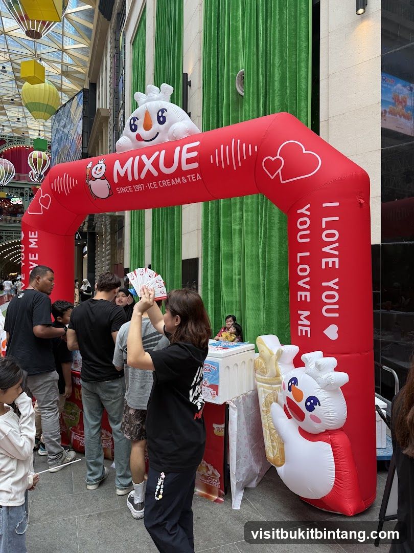 Mixue Ice Cream & Tea Promotion