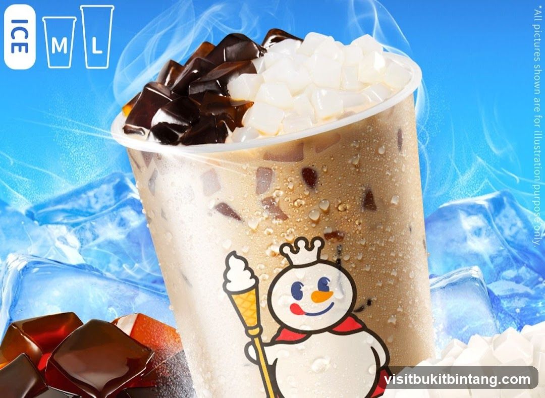 Iced Drink with Toppings