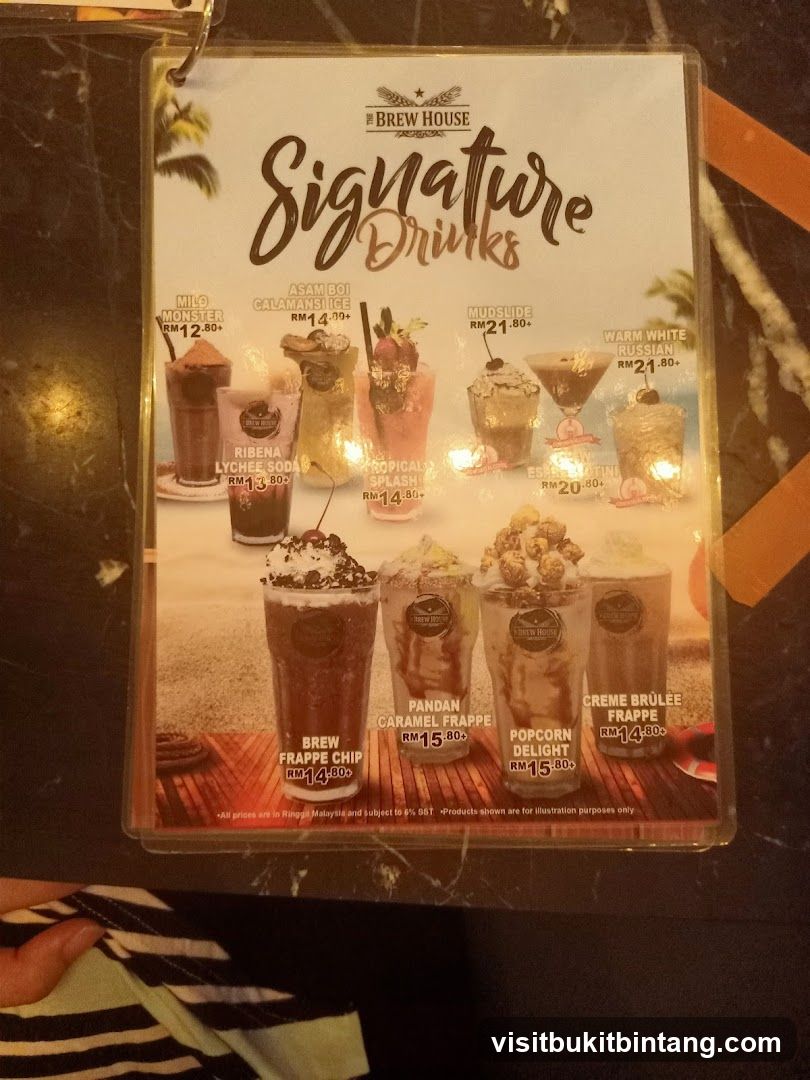 Signature Drinks