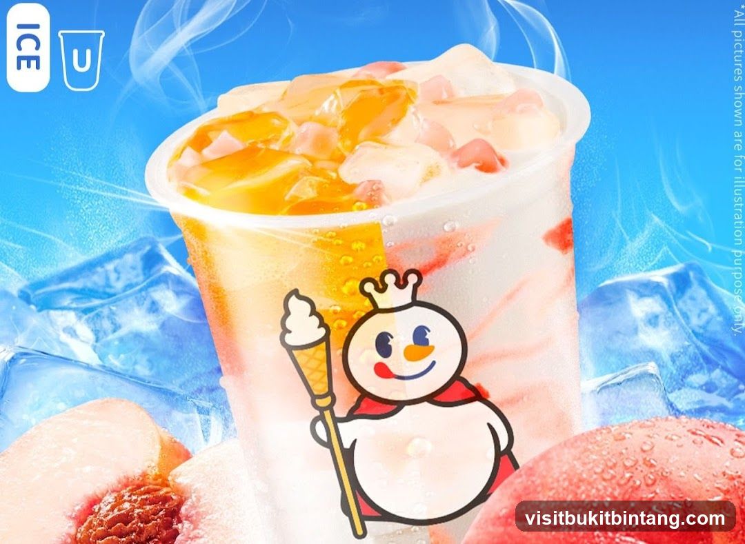 Peach and Strawberry Drink