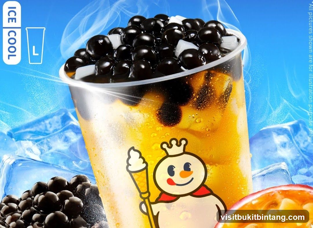 Bubble Tea Advertisement