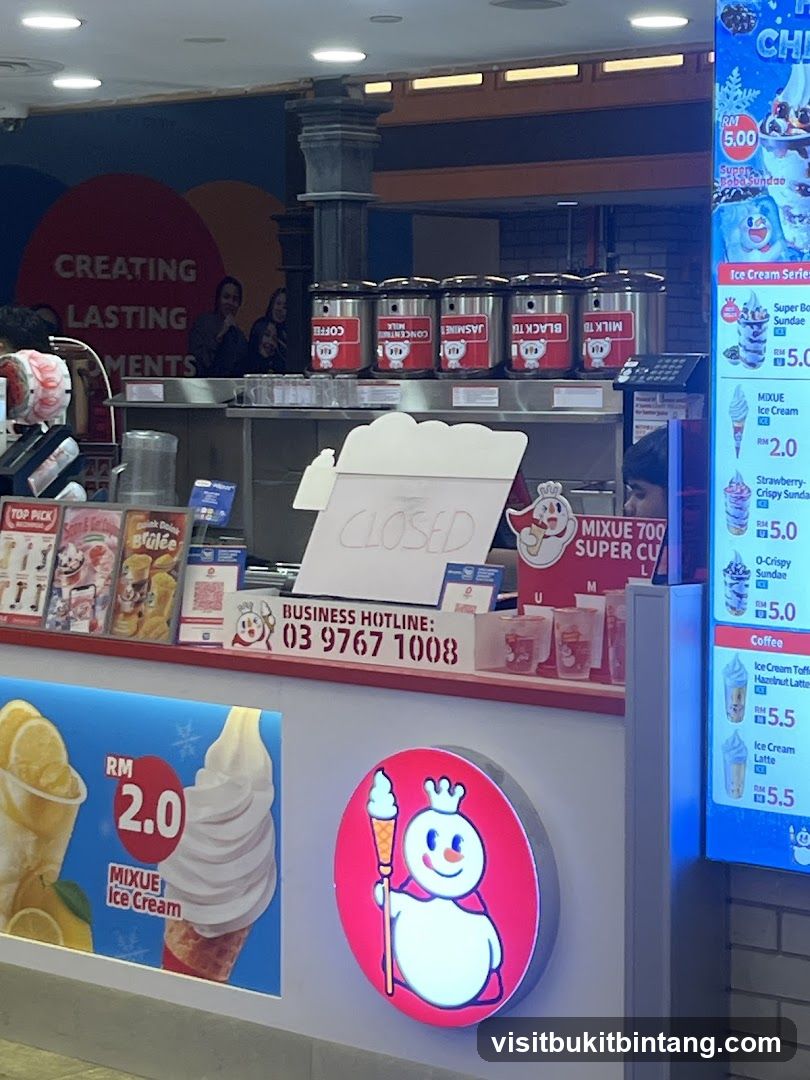 Mixue Ice Cream Stand