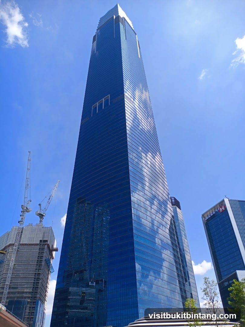 Modern Skyscrapers Under a Blue Sky