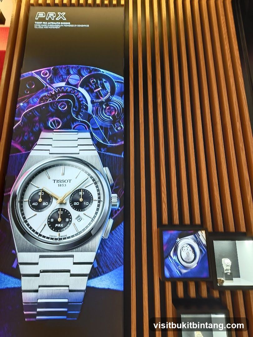 Tissot PRX Watch Display