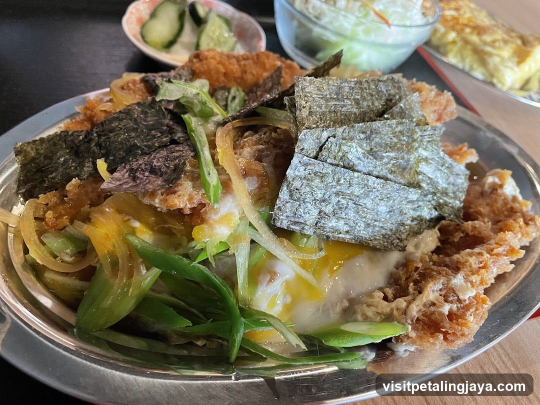 Japanese Fried Rice Bowl with Toppings