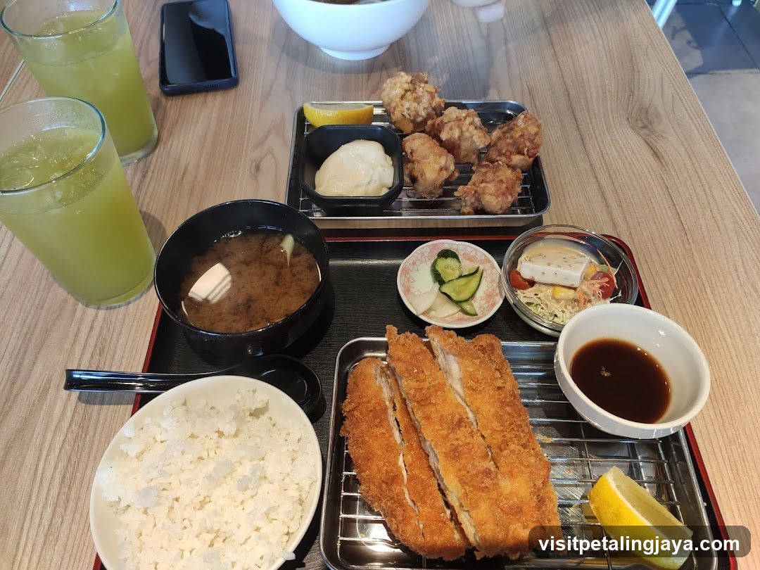 Japanese Katsu Set Meal