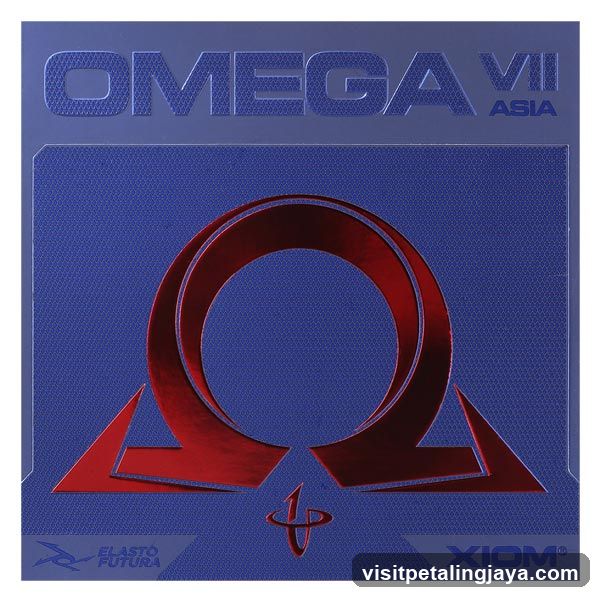 Xiom Omega VII Asia Table Tennis Rubber
