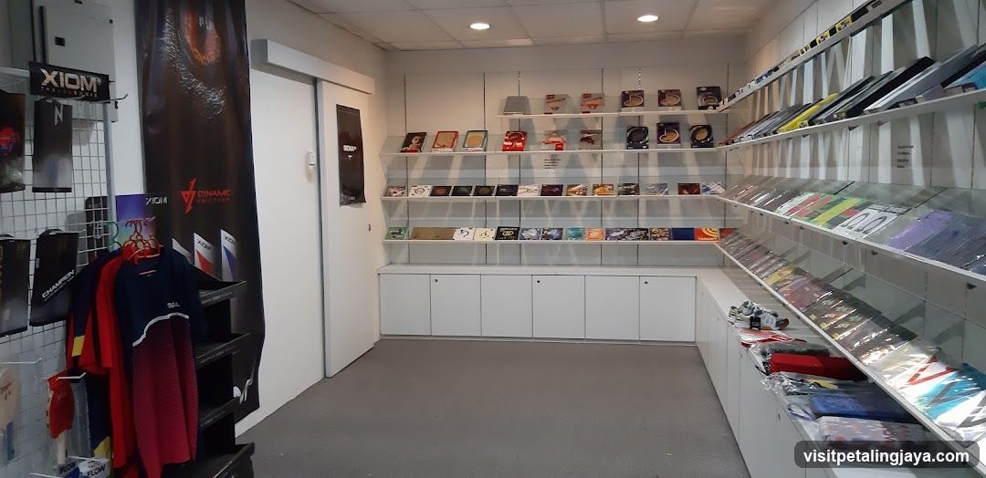 Interior of a retail store