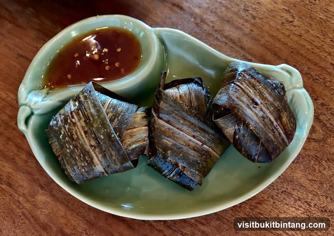 Pandan Leaf Wrapped Chicken