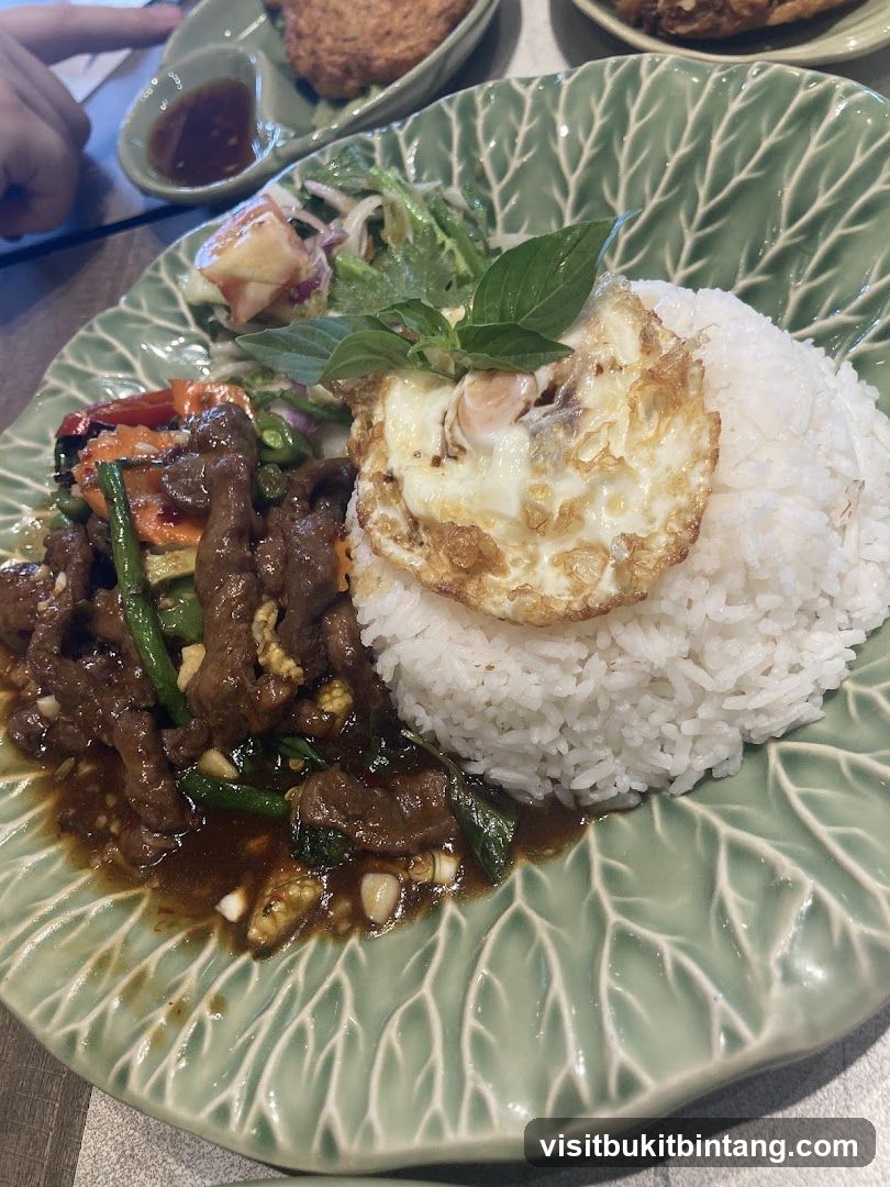 Thai Beef and Rice