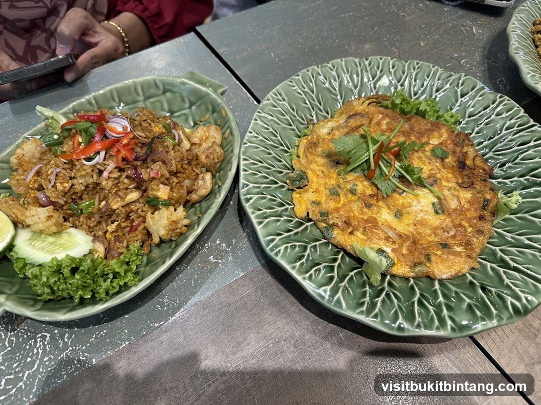 Thai Fried Rice and Omelette