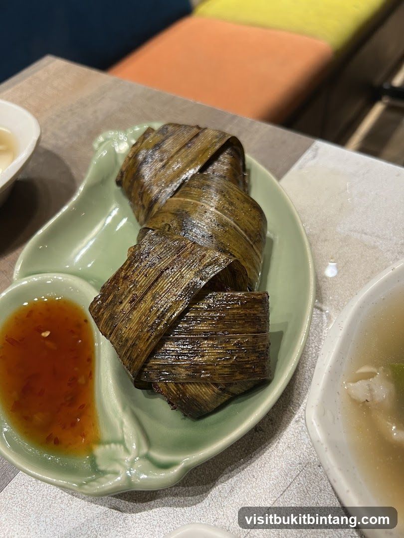 Pandan Chicken with Dipping Sauce