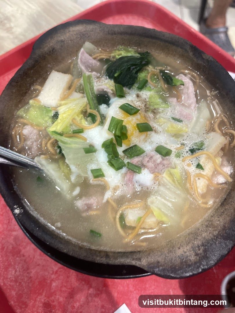 Claypot Noodle Soup