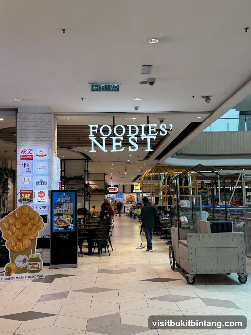 Foodies' Nest Mall Entrance