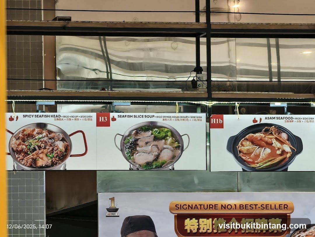 Food Menu Display