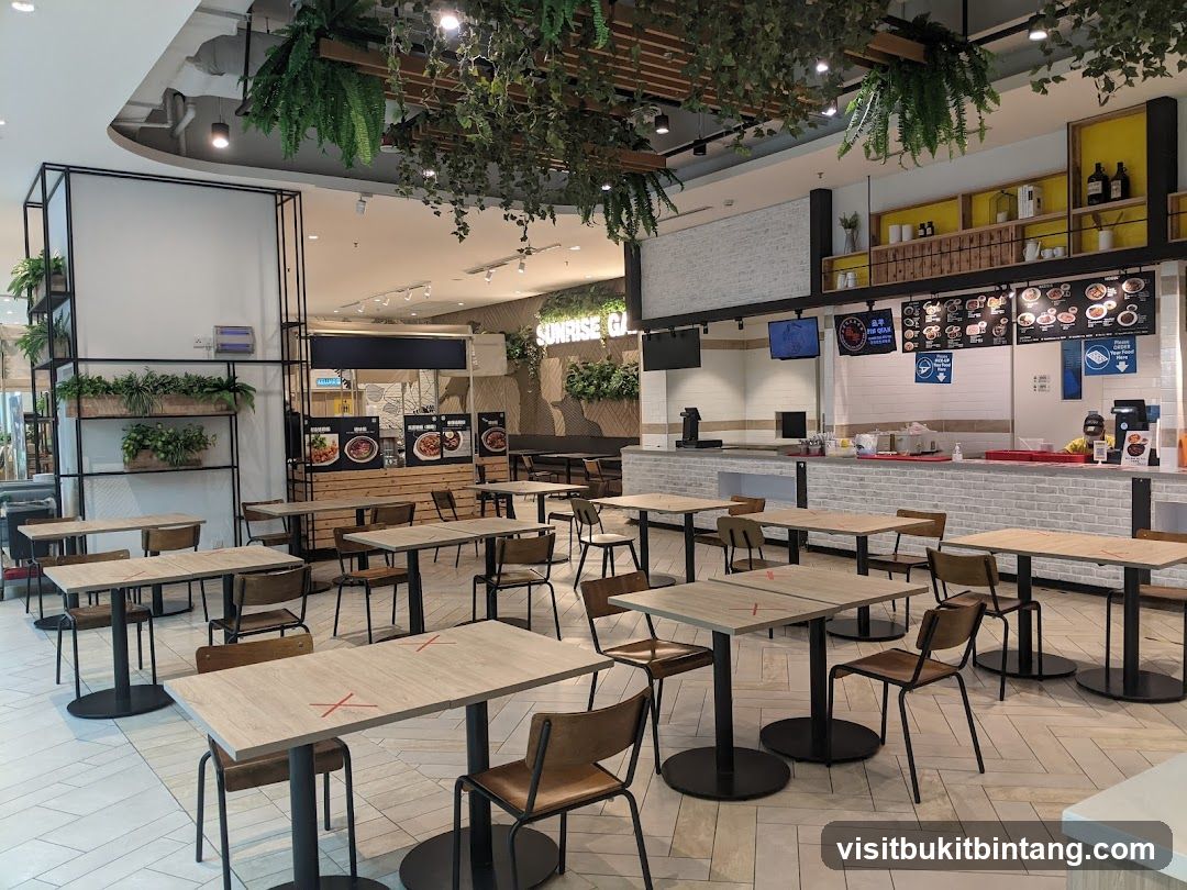 Food Court Dining Area