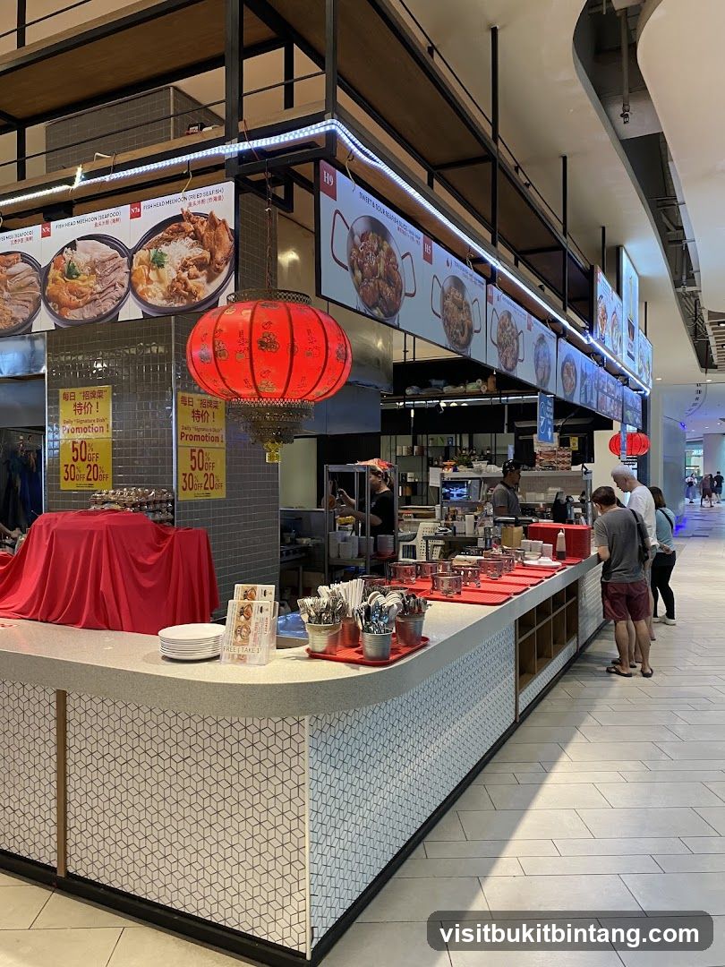 Food Stall Counter