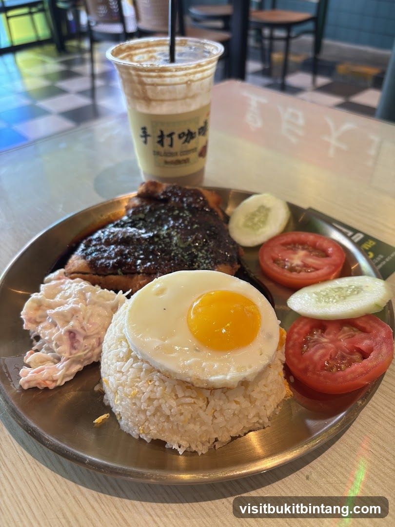 Fried Rice with Egg and Chicken