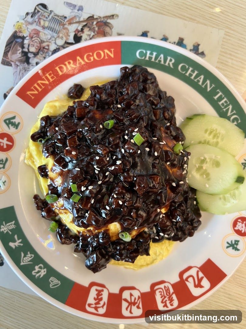 Omelette with Black Bean Sauce