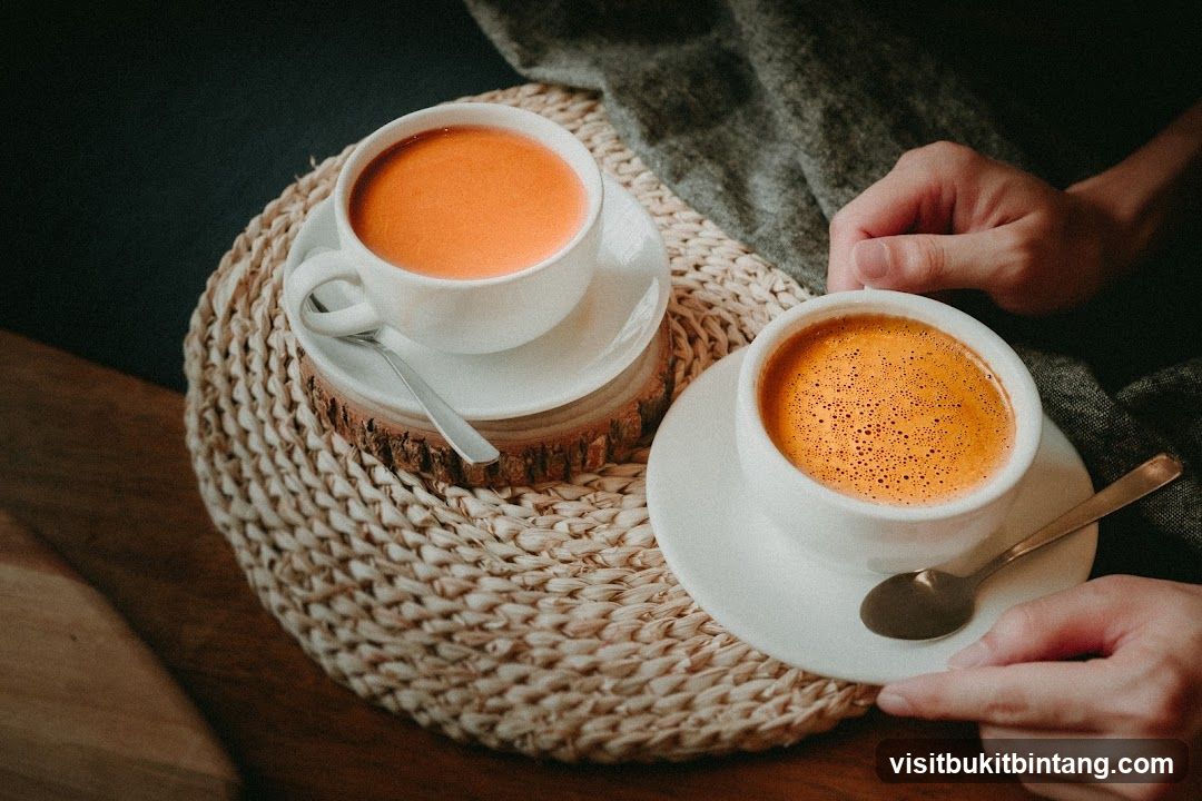 Two cups of coffee